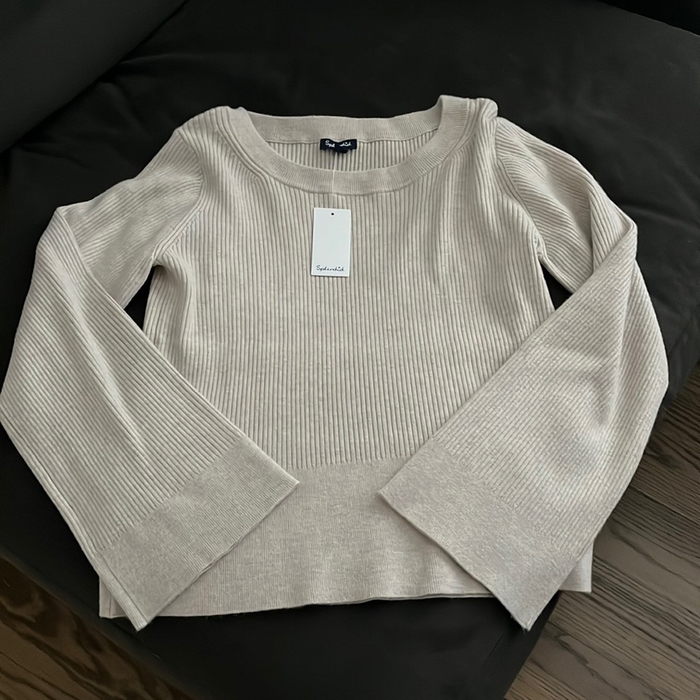 Splendid oatmeal sweater
